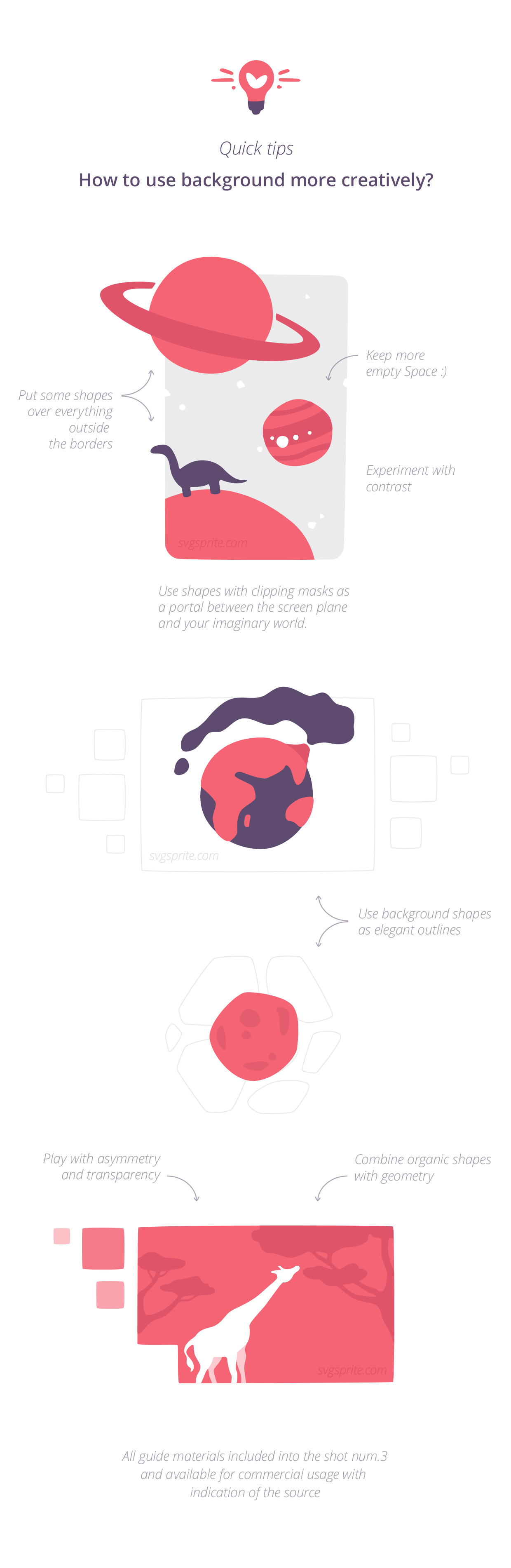 Quick guide. How to add creative backgrounds to any vector icons